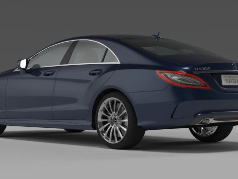 Mercedes CLS 500 3D Model