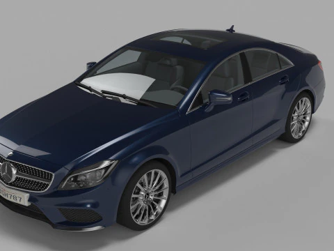 Mercedes CLS 500 3D Model