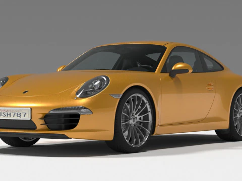 Porsche Carrera 3D Model