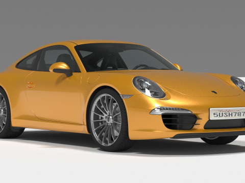 Porsche Carrera 3D 模型