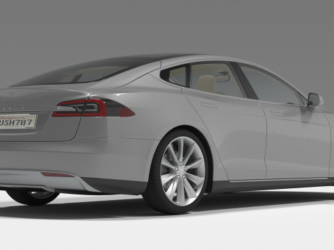 Tesla Eletric 3D 模型