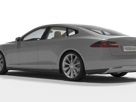 Tesla Eletric 3D 模型
