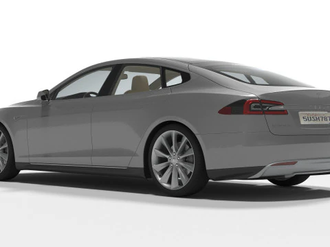 Tesla Eletric 3D Model