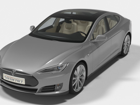 Tesla Eletric 3D 模型