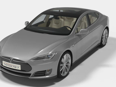 Tesla Eletric 3D Model