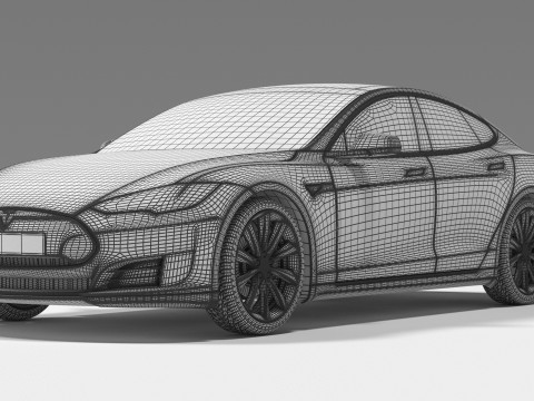 Tesla Eletric 3D 模型