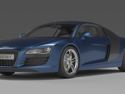 Pack 10 Cars 3D Model