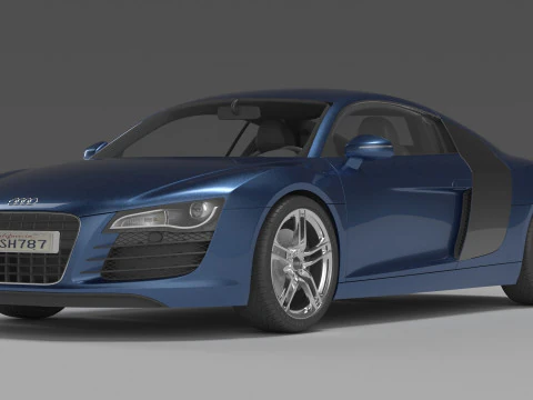 Pack 10 Cars 3D Model