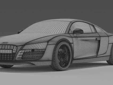 Pack 10 Cars 3D Model