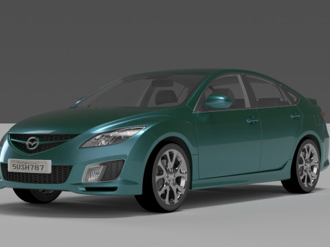 Pack 10 Cars 3D Model