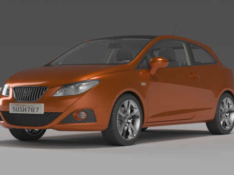 Pack 10 Cars 3D Model