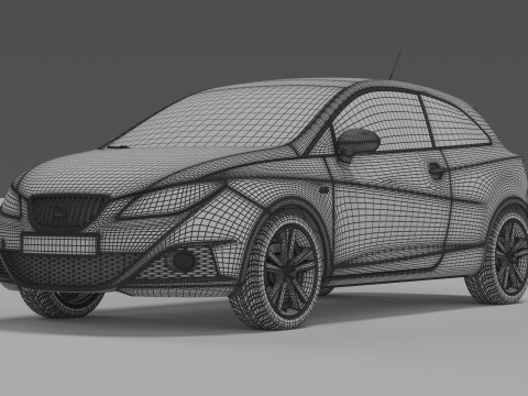 Pack 10 Cars 3D Model