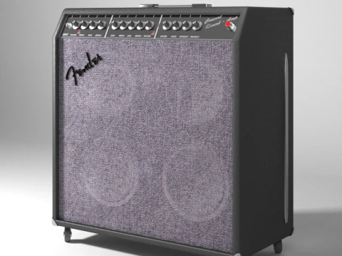 Ampli 기타 펜더 3D 모델