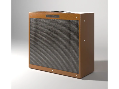 Amplificador Guitarra Fender Bajo Modelo 3D