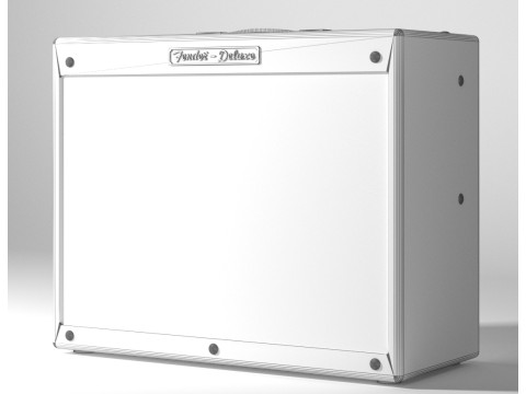 Ampli Fender Bass Deluxe Modello 3D