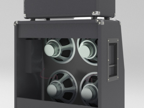 アンプリ マーシャル ビッグ 3Dモデル