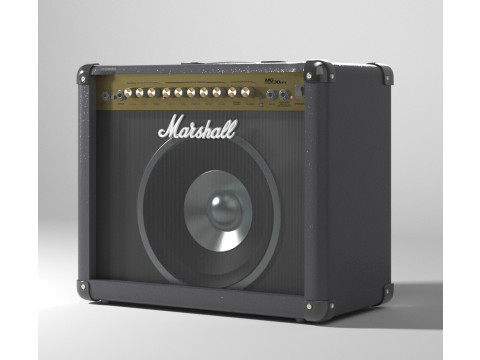 Ampli Marshall 3D Model