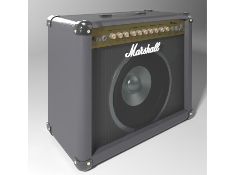 Ampli Marshall Modèle 3D