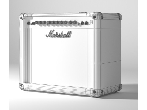 Ampli Marshall Modèle 3D