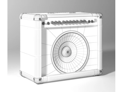 Ampli Marshall 3D Model