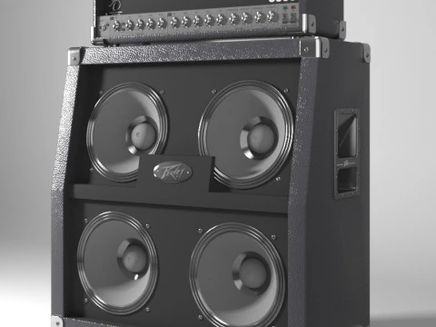 Ampli Peavy 3D Model