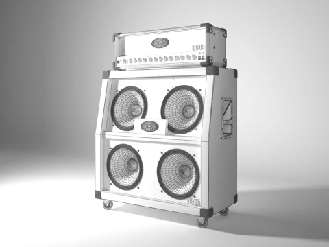 Ampli Peavy 3D Model