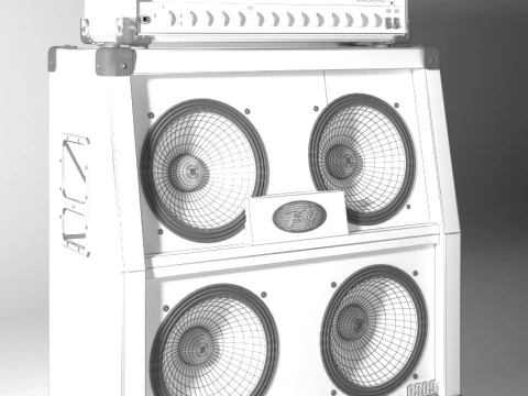 Ampli Peavy 3D Model