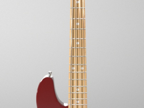Baixo Fender Jazz Bass 3D Model