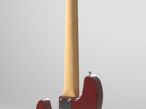 Baixo Fender Jazz Bass 3D Model