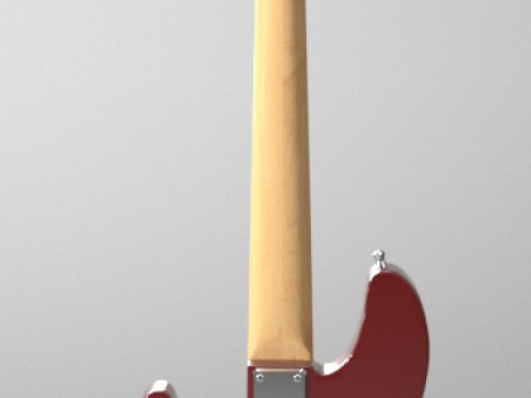 Baixo Fender Jazz Bass 3D Model