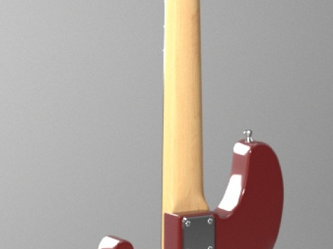 Baixo Fender Jazz Bass 3D Model