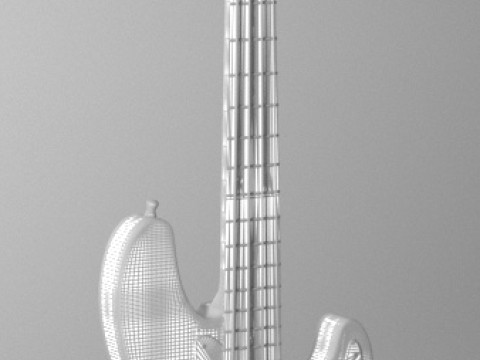 Baixo Fender Jazz Bass 3D Model