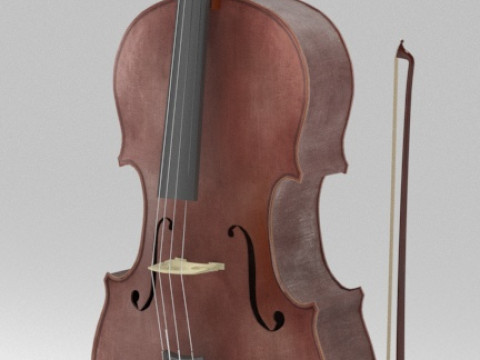 Basscello 3D Modell