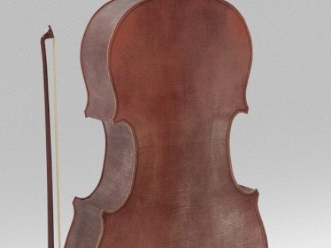 Bass Cello Model 3D