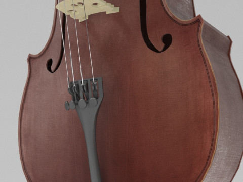 Bass Cello Model 3D