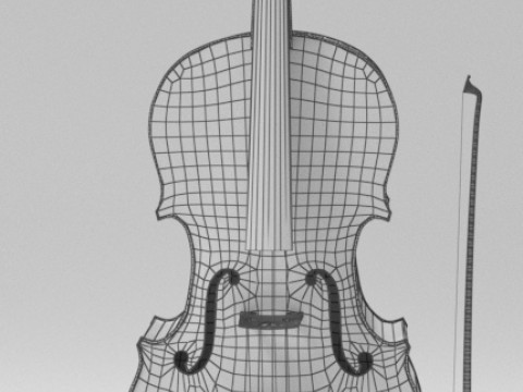 Bass Cello Model 3D