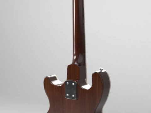 Gibson LesPaul Double Cutaway 3D Model