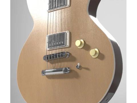 Gibson LesPaul Double Cutaway 3D Model