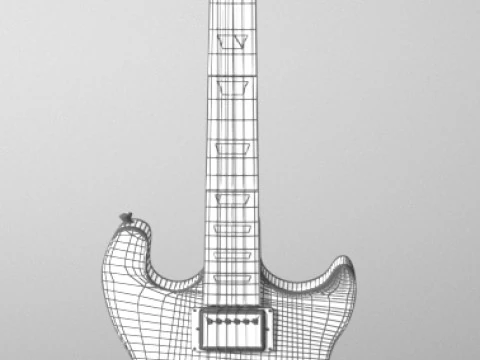 Gibson LesPaul Double Cutaway 3D Model