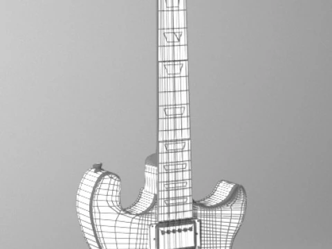 Gibson LesPaul Double Cutaway 3D Model