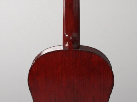 Guitar Unpluged 3D Model