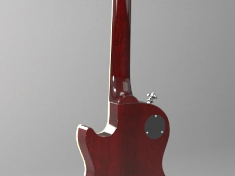 Guitar Gybson Les Paul 3D Model