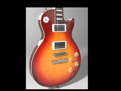 Guitar Gybson Les Paul 3D Model