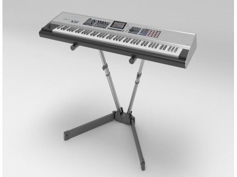 Keyboard Model 3D
