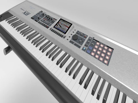 Keyboard 3D Model