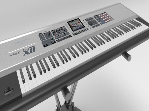 Keyboard 3D Model