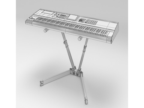 Клавиатура 3D Модель