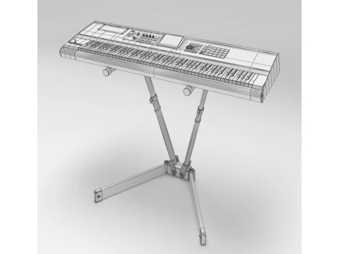 Keyboard 3D Model