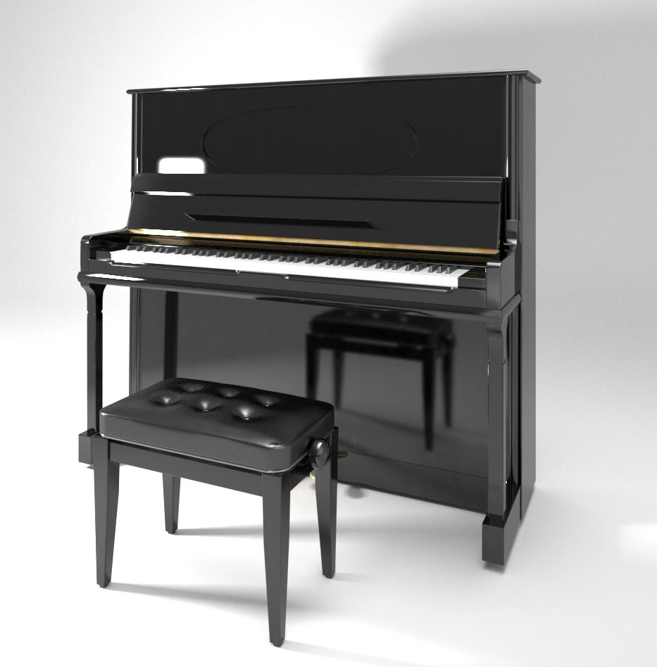Piano Modèle 3D .c4d .max .obj .3ds .fbx .stl .blend 