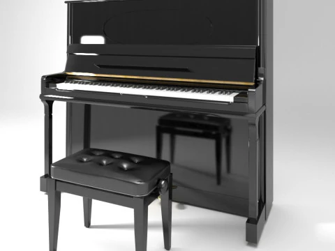 фортепіано 3D Модель